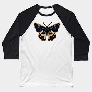 Peppered Moth Baseball T-Shirt